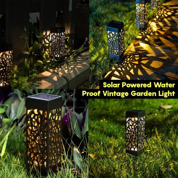 1/6pcs Solar Lawn Light Outdoor Solar Powered Buried Path Lights Waterproof Garden Lights For Park Landscape Courtyard Pathway