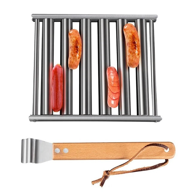 NewSingle Row Kebab Maker Bbq Meat Skewer Machine Kebab Press Maker Reusable Plastic Bbq Skewer Maker Kebab Preparation BBQ Tool